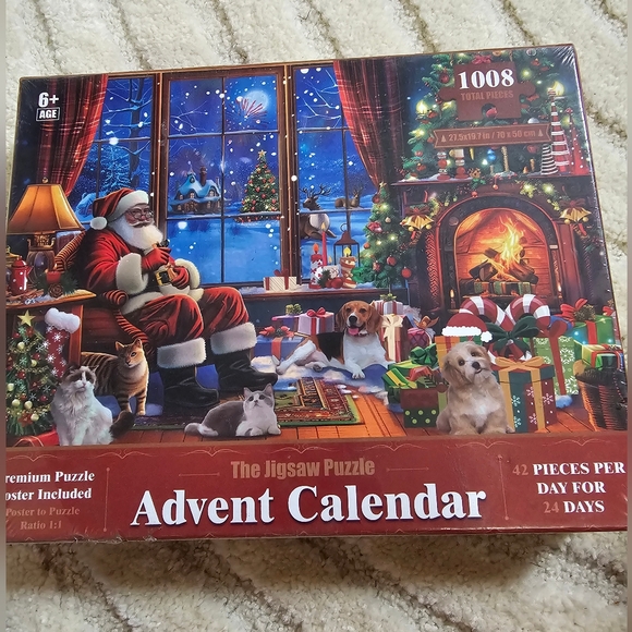 #25 Christmas Advent Calendar Jigsaw Puzzle - Picture 1 of 4